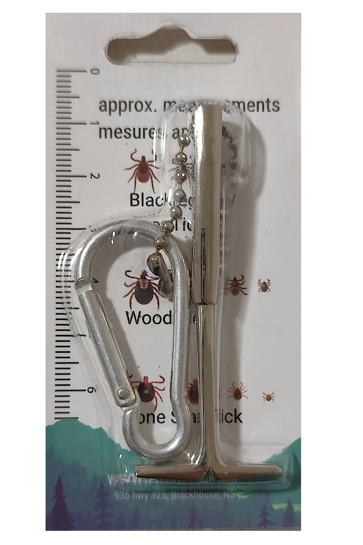 Metal Tick Removal Tool - Made in Canada