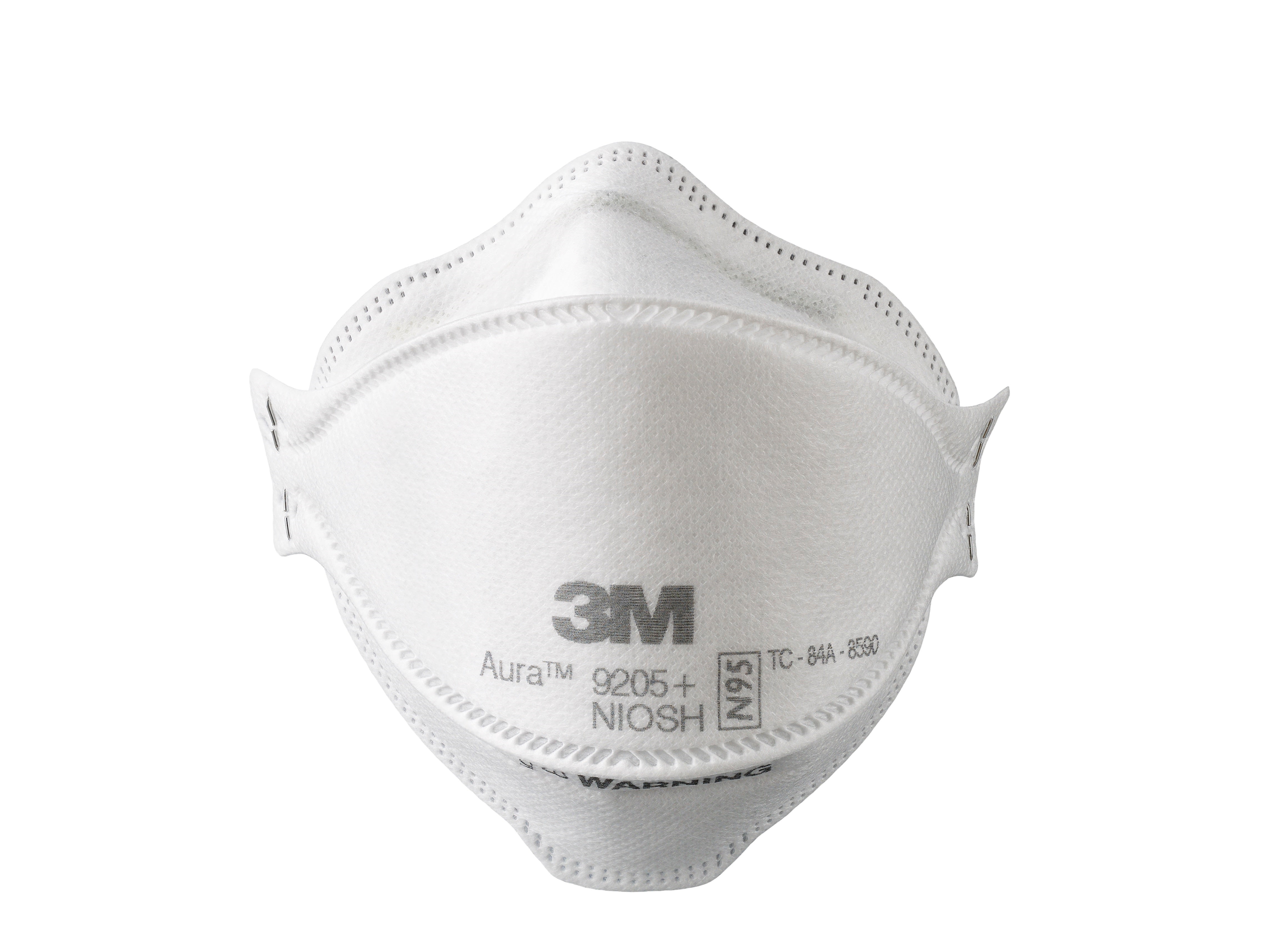 3M Aura 9205+ NIOSH N95 Respirator Mask - Made in USA