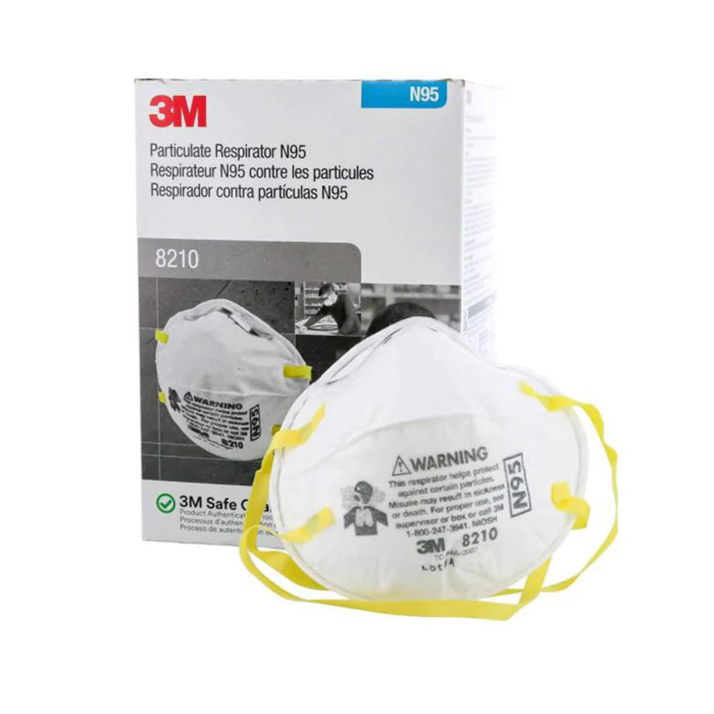 3M Canada 8210 N95 Respirator Mask Box of 20