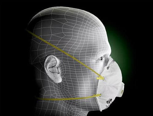 3M 8210V Valved NIOSH N95 Respirator Mask - Made in USA