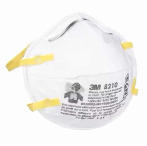 3M Canada 8210 N95 Respirator Mask Front view