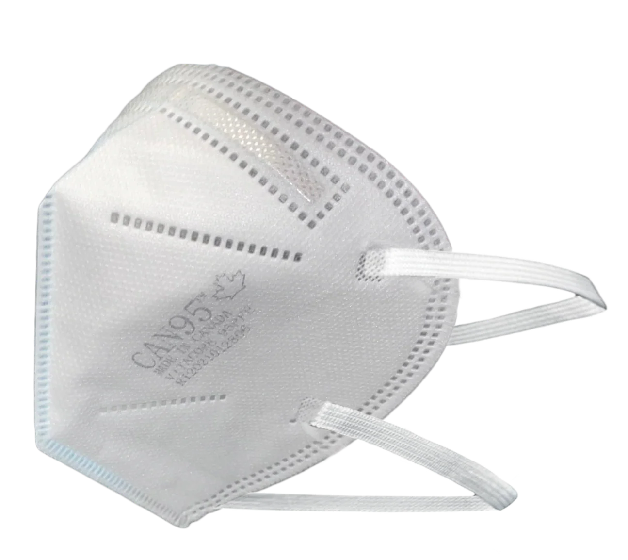 Vitacore CAN95 headband mask white N95 - made in Canada - 95PFE filtration